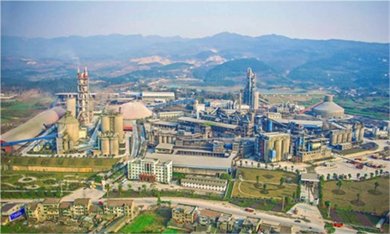 臺(tái)泥（懷化）水泥有限公司俯瞰圖