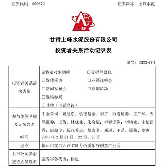 活動記錄表