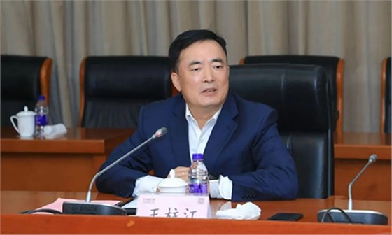 中集車輛高級副總裁王柱江