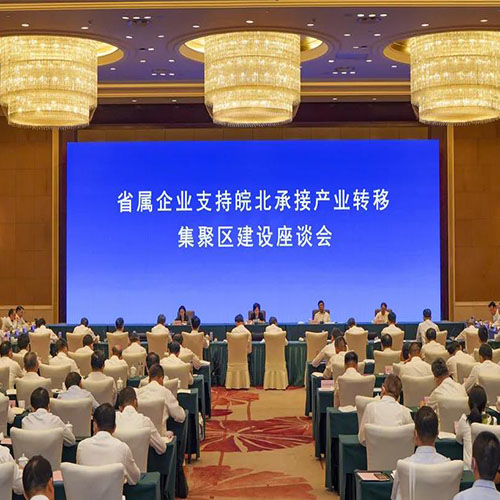 省屬企業(yè)支持皖北承接產(chǎn)業(yè)轉(zhuǎn)移集聚區(qū)建設(shè)座談會
